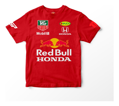 Playeras Red Bull Checo Pérez F1