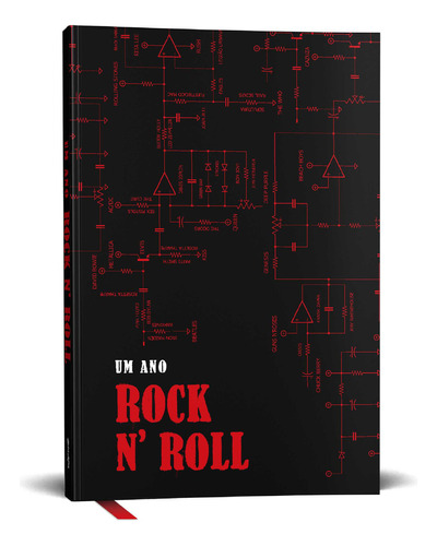 Um Ano Rock N'''' Roll: Sua Agenda Musical Permanente Para Planejar Os Dias Em Volume Máximo, De A Belas Letras. Editora Belas-letras, Capa Dura, Edição 1 Em Português, 2023