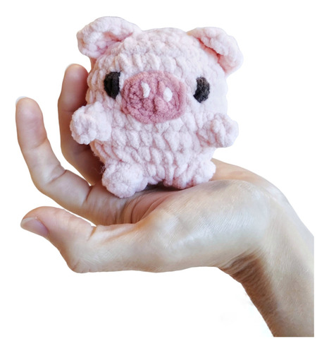 Amigurumi Tejido Crochet Cerdito Chanchito Apto Bebes Niños