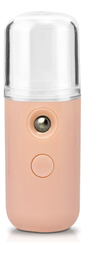 Nano Difusor Desinfectante Spray Humidificador Recargable Color Rosa