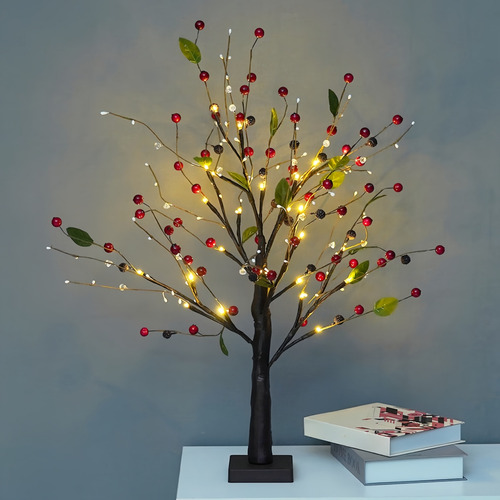 * Luces De Decoración Navideña, Luces Para Árboles De Bonsái