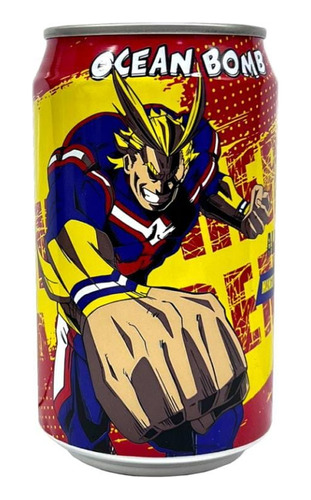 My Hero Academia - Bebida Gasificada Sabor Mango 330 Ml.