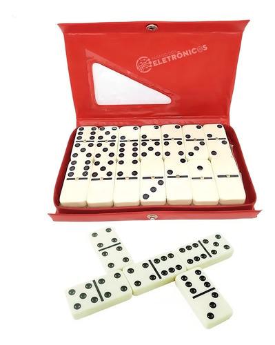 Jogo Divertido Profissional Estojo 28 Peças Vermelho