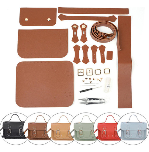 Kit Para Hacer Bolsos De Piel Hechos A Mano Para Marrón