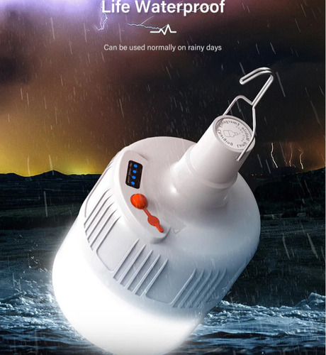Luz De Carpa Con Altavoz Bluetooth For Acampar Al Aire Libr