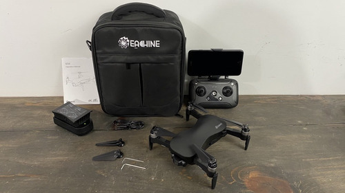 Drone Eachine Ex4 5g 3km Fpv Gps 4k 3eixos 25min +case Novo