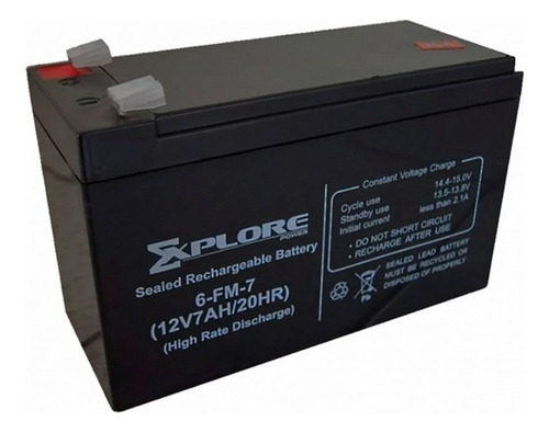 Bateria De 12v 7ah Bateria Ups Y Cercos Electricos 