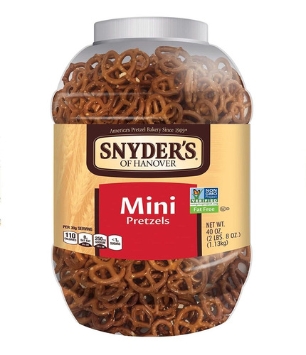 Snyders De Hanover - Galletas Tipo Pretzel