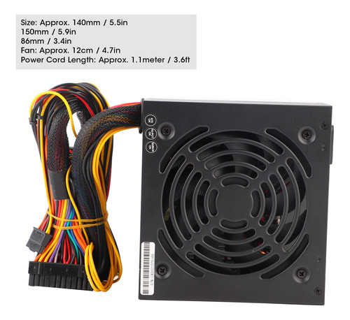 Accesorios De Computadora Fuente De Alimentación Para Pc 500