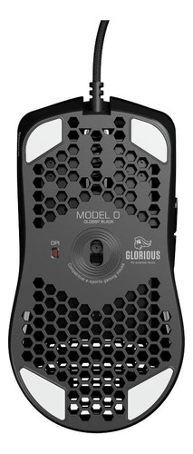 Raton Gamer Glorius Modelo D Honeycomb Negro