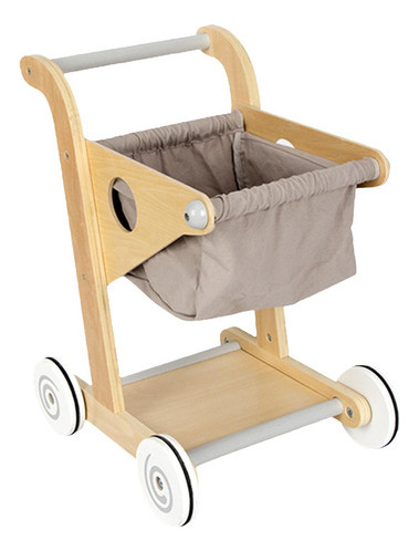 Mini Carrito De Compras De Madera Para Supermercado, Unisex,