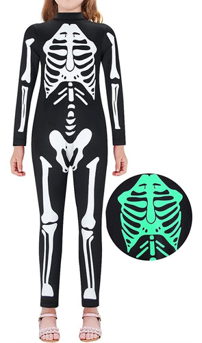 Disfraces De Esqueleto De Halloween Talla 5 A 6 Años