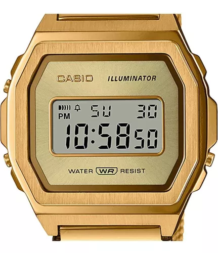 Reloj Casio Vintage A1000MG-9VT Unisex-BIZZARRO