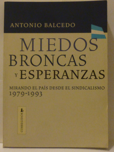 Miedos Broncas Y Esperanzas, A Balcedo,2000,el Corregidor