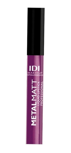 Idi Make Up Labial Liquido Metal Matt 07 Purple