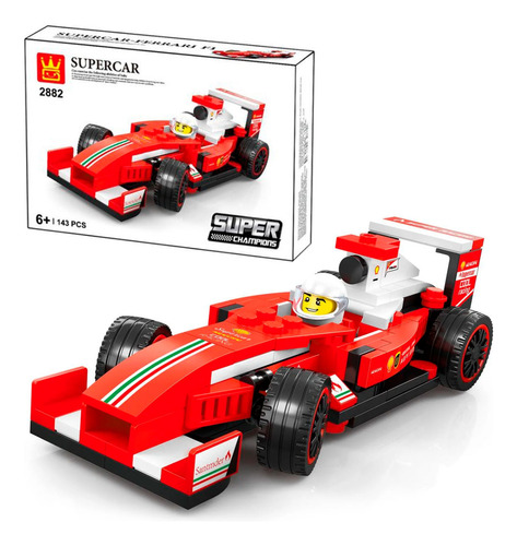 Juguete Armable Carro Carrera Armatodo Construcción 332 Pcs