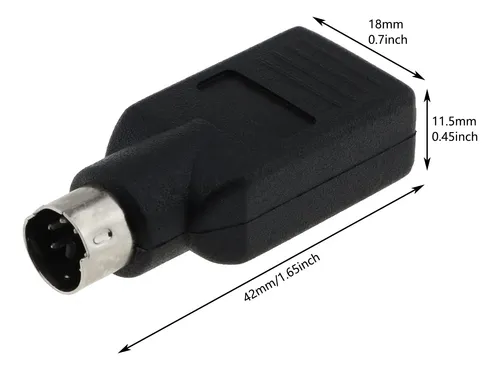 Adaptador Usb A Ps2, Solucion Perfecta Para Tu Computadora