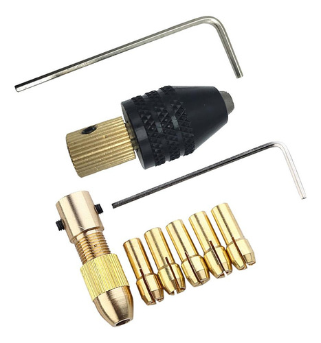 W 9pcs Taladro Eléctrico Mini Brocas Herramientas Manuales