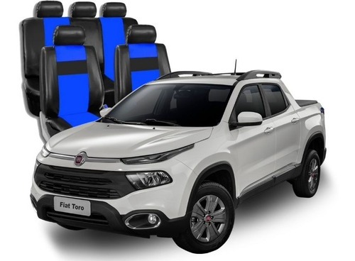 Fundas Cubre Asientos Fiat Toro Eco Cuero Ecológico