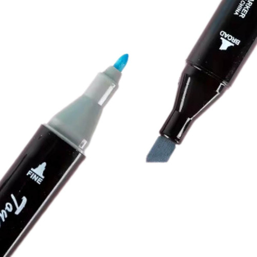 Conjunto Canetinha Marcador Ponta Dupla Kit Com 100 Cores