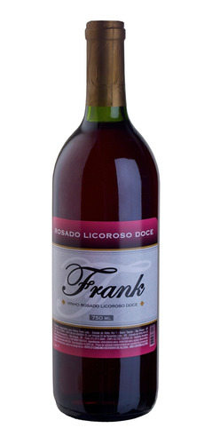 Vinho Rosado Licoroso Doce 750ml - Frank
