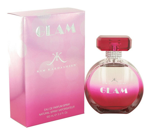 Perfume Glam Kim Kardashian For Women Edp 100ml - Novo