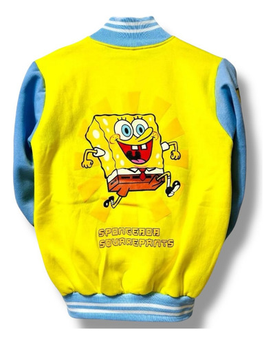 Chaquetas Béisbol De Bob Esponja Chamarra Unisex