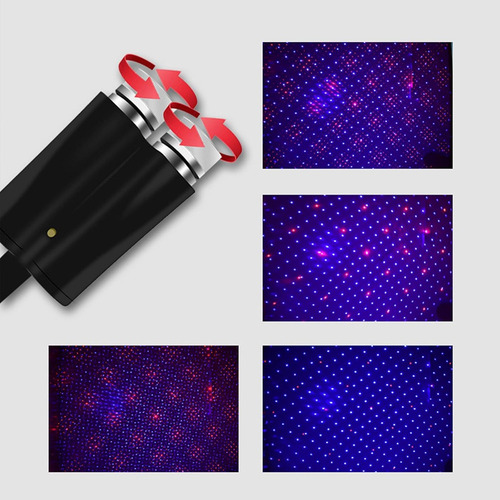 Hel Luz Nocturna Star Projector Ajustable, Romántica,
