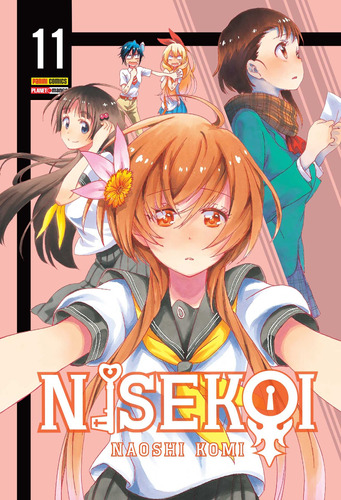 Nisekoi Vol. 11, de Komi, Naoshi. Editora Panini Brasil LTDA, capa mole em português, 2021