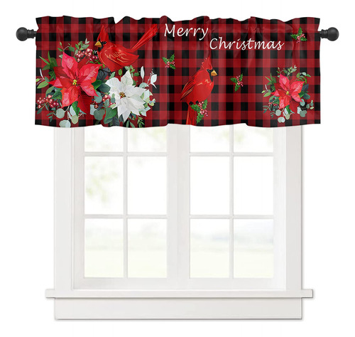 Cloud Dream Home Cortina Cenefa Para Ventana Navidad Barra X