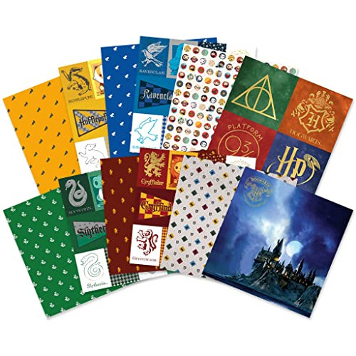 Papel De Scrapbook De Harry Potter, Varios Diseños Ins...