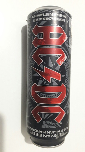 Lata Cerveja Ac/dc Original Lacrada Antiga! (Usado)