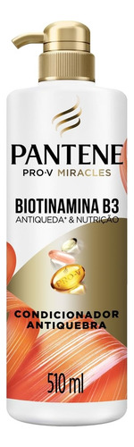 Kit Pantene Shampoo E Condicionador Biotinamina 510ml