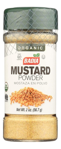 Mustard Powder Badia Mostaza En Polvo Especias 56.7grs.