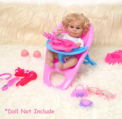 Babeside Juego De Accesorios Para Muñecas De Bebé, Juego De