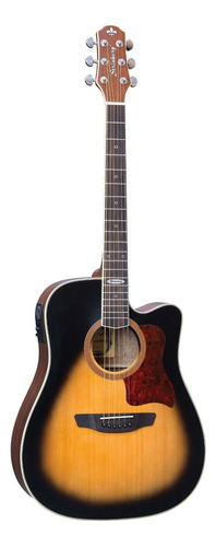 Violão acústico Strinberg SD-20C para destros honeyburst