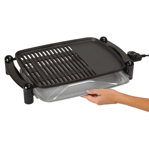 Imagen 5 de 8 de Parrilla Y Plancha Eléctrica Black+decker Control Temp Ig201