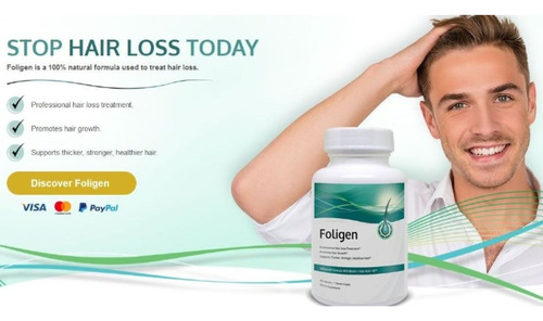 Foligen Regenera Cabello Alopecia Crecimiento Del Cabello