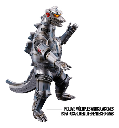 Dx Soul Of Chogokin Mechagodzilla 1974 Bandai Tamashii Nations Figura Electrónica y Articulada.