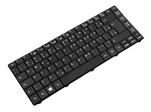 Teclado Para Notebook Emachines D Series D728 Preto Abnt2