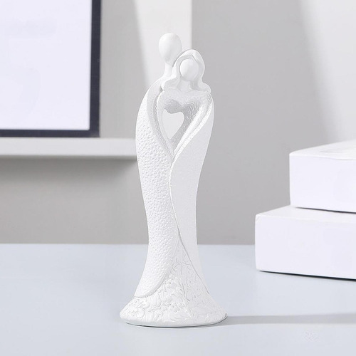 Pareja Estatua De Escritorio Adornos Artesanías Pararse