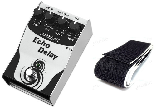 Pedal Landscape Echo Delay 2 Edy2 Guitarra + Brinde Adesivo