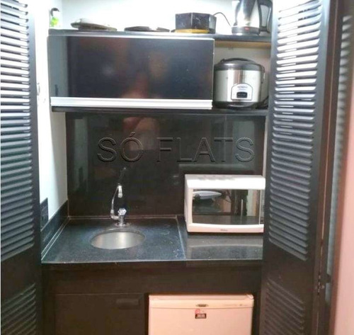 Imagem 3 de 15 de Flat Em Pinheiros, Prox A Estação Fradique Coutinho Do Metrô, Cercado De Ótimos Bares E Restaurantes - Sf33005