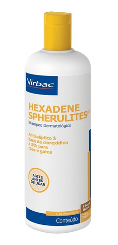 Shampoo Dermatológico Hexadene Spherulites Virbac 500ml