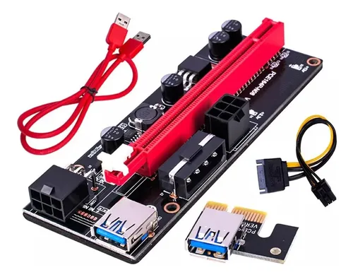 comprar Riser Pci Express 1x A 16x Modelo 009s Gpu Mineria