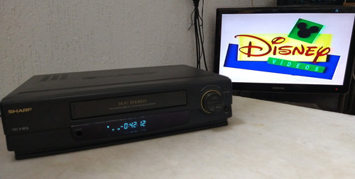 Video Cassete Sharp Vc1499b Hifi Stereo 7 Cabeças Bivolt (Usado)