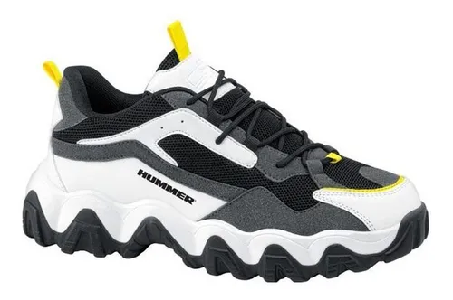 Tenis chunky masculino colorido sale