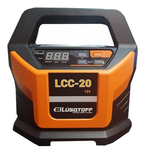 Imagen 1 de 7 de Cargador De Bateria 20a Lusqtoff 12v Lcc20