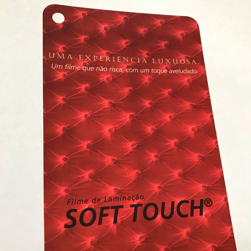 Bopp Soft Touch Efeito Aveludado A4 34cm X 100m
