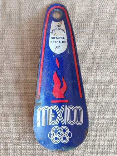 Antiguo Calzador Zapatería Canadá México 68 Olimpiadas 1968